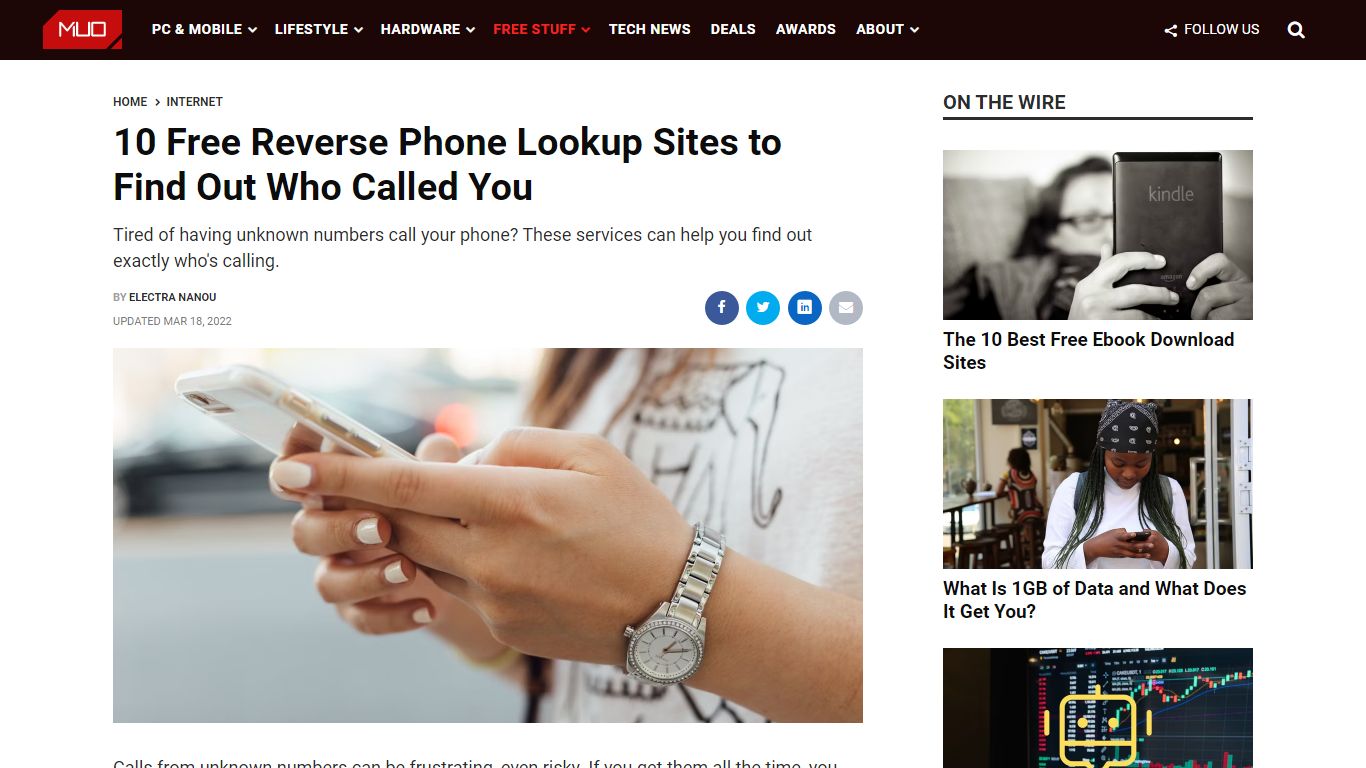 10 Free Reverse Phone Lookup Sites to Find Out Who Called You - MUO